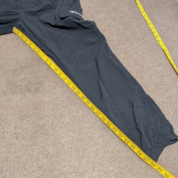 Champion Men's Ripstop Nylon Cargo Jogger Pants Black Size Large - Picture 4 of 7